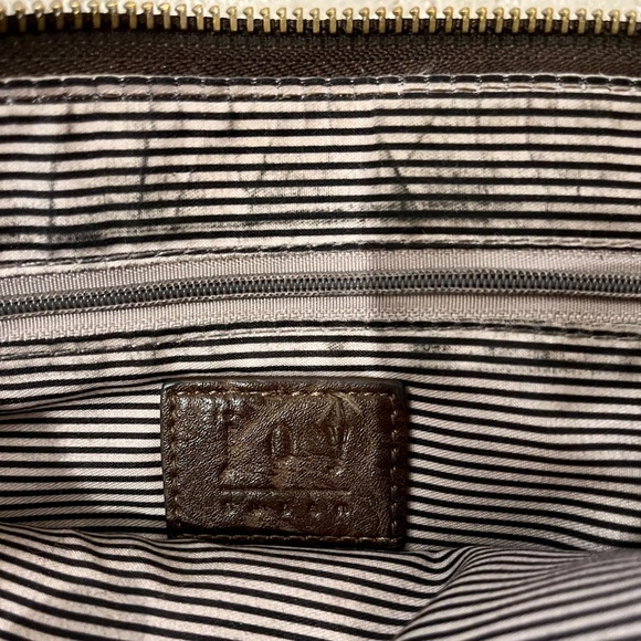 joy Susan Brown Wristlet/crossbody purse with detachable Multicolor Strap - Picture 2 of 4